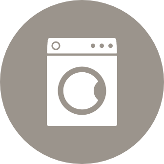 Make laundry day a breeze with an in-suite washer and dryer
