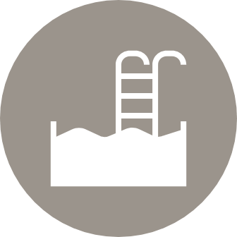 Beat the heat at the resort-style saltwater pool
